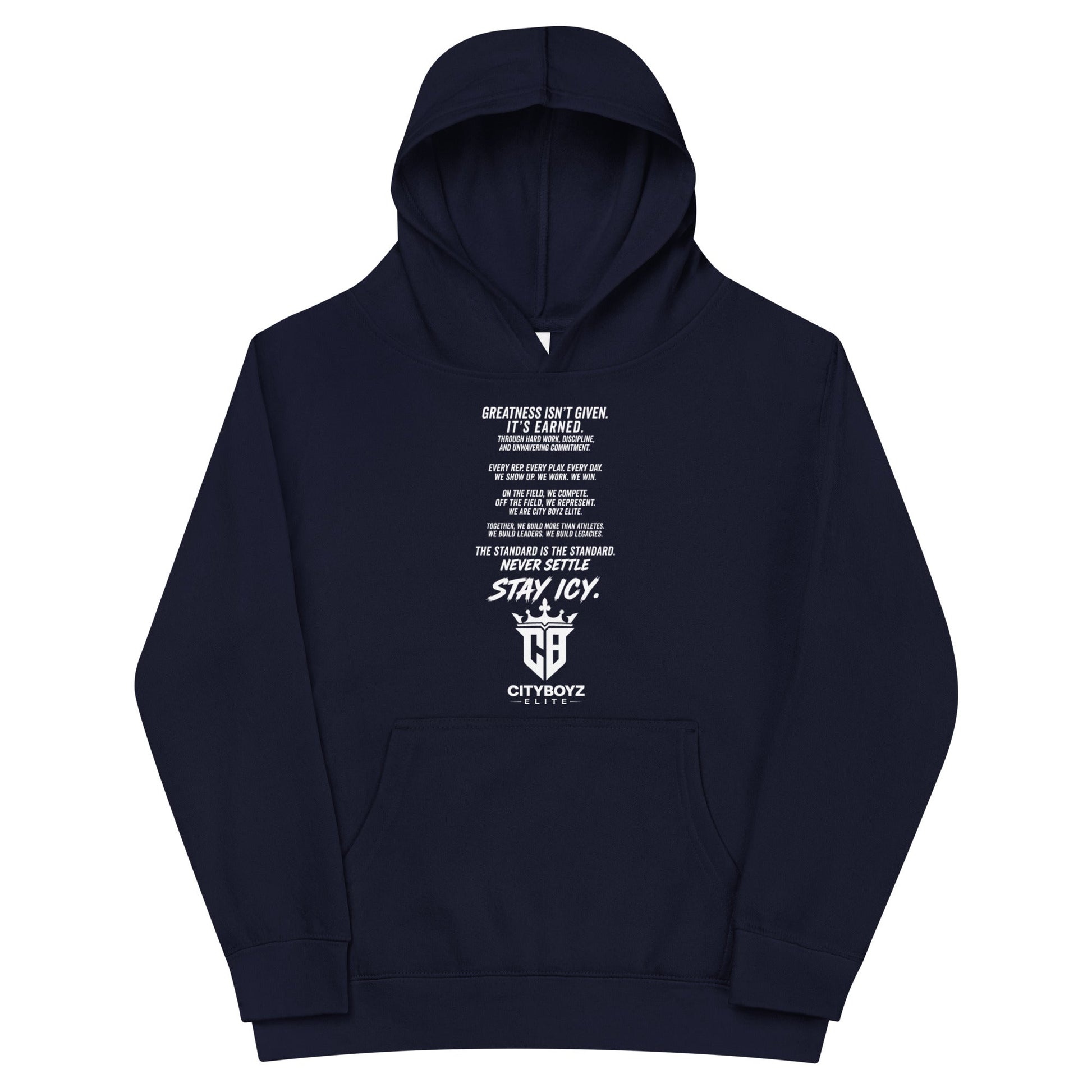 Performance | Youth Hoodie | City Boyz Elite | Legacy Builder Mark Logo