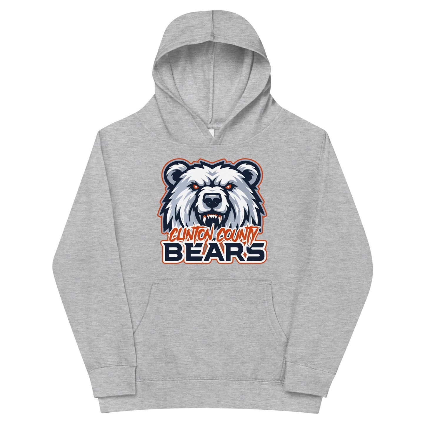 Performance | Youth Hoodie | CLINTON COUNTY BEARS | Bears Mascot Logo