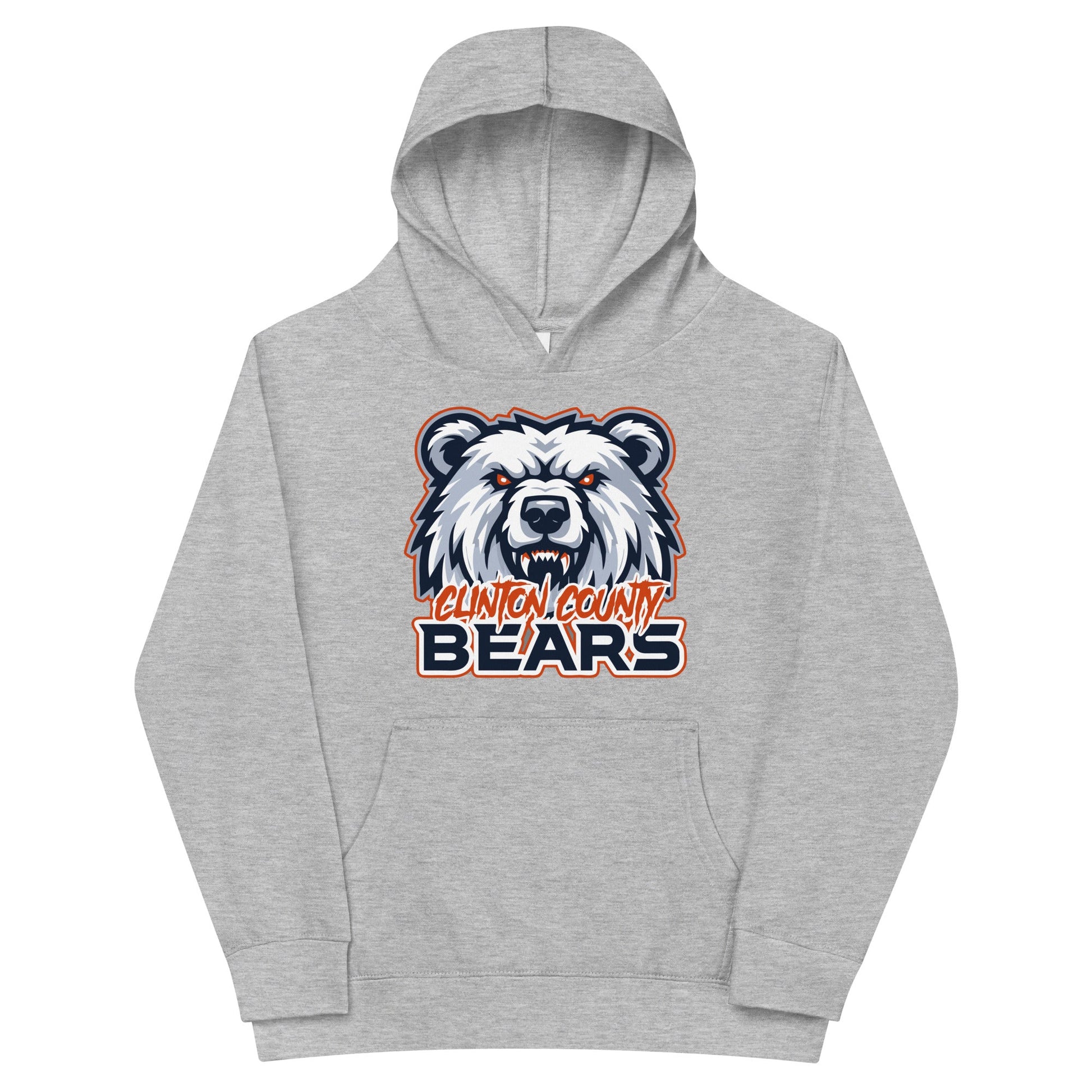 Performance | Youth Hoodie | CLINTON COUNTY BEARS | Bears Mascot Logo