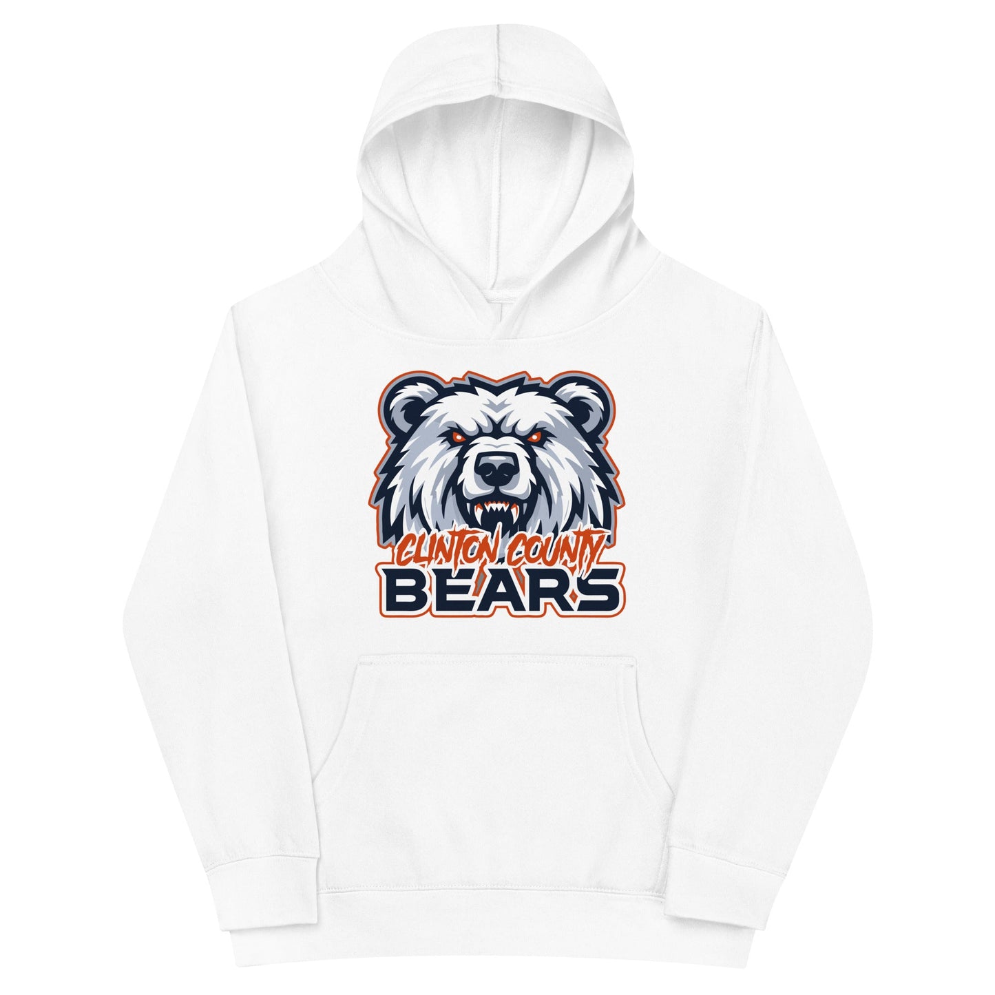 Performance | Youth Hoodie | CLINTON COUNTY BEARS | Bears Mascot Logo