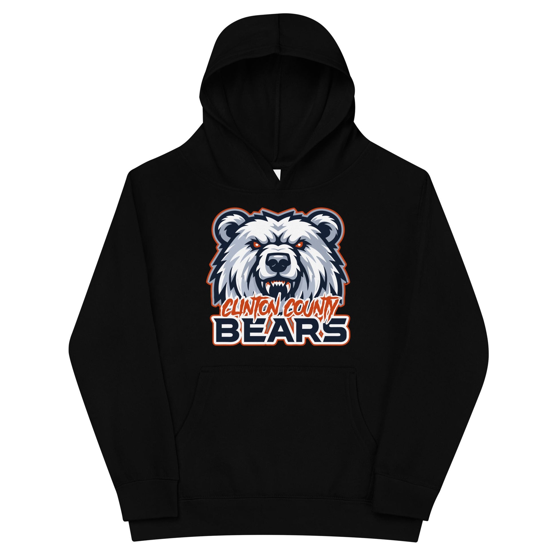 Performance | Youth Hoodie | CLINTON COUNTY BEARS | Bears Mascot Logo