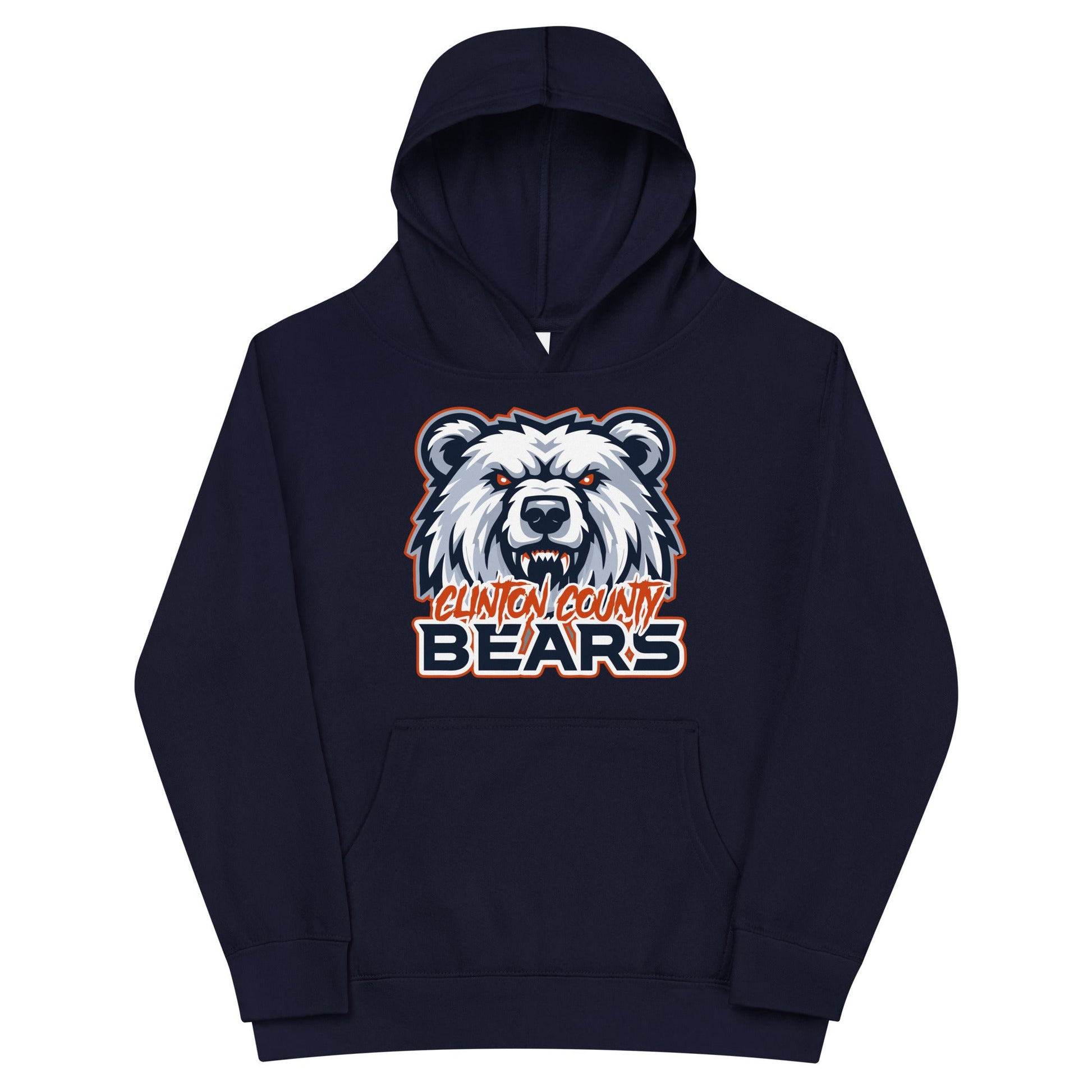 Performance | Youth Hoodie | CLINTON COUNTY BEARS | Bears Mascot Logo