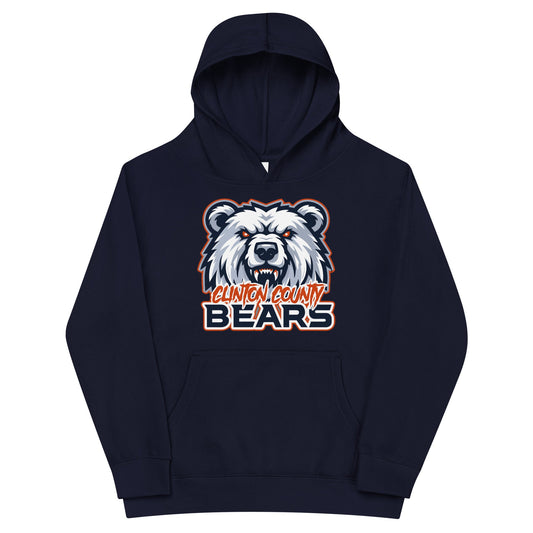 Performance | Youth Hoodie | CLINTON COUNTY BEARS | Bears Mascot Logo