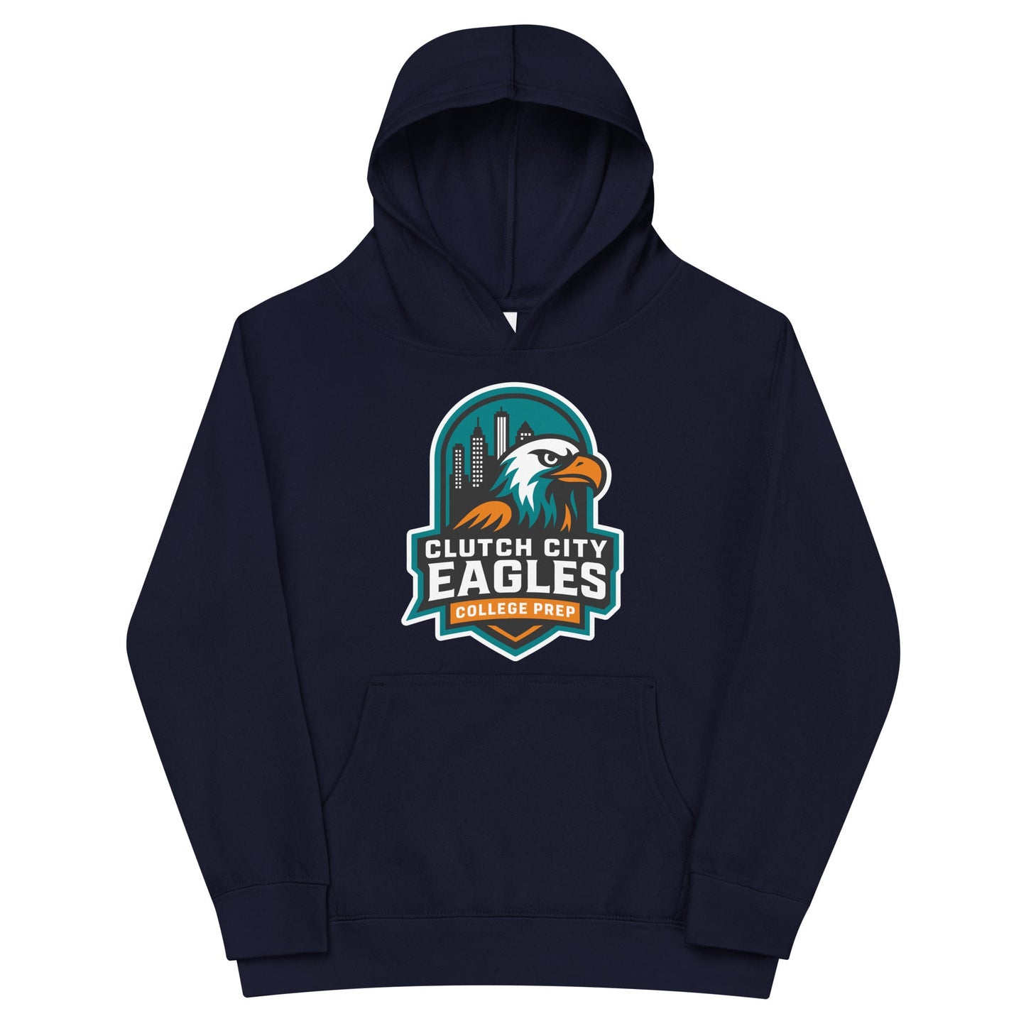 Performance | Youth Hoodie | Clutch City College Prep | Shield Logo