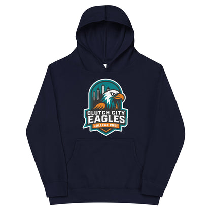 Performance | Youth Hoodie | Clutch City College Prep | Shield Logo
