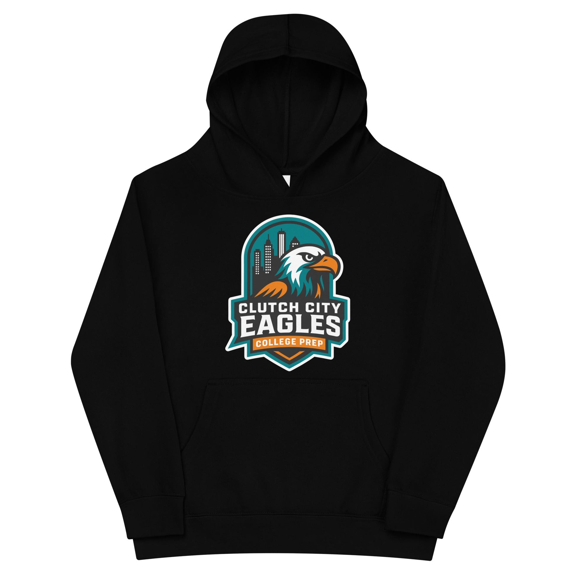 Performance | Youth Hoodie | Clutch City College Prep | Shield Logo