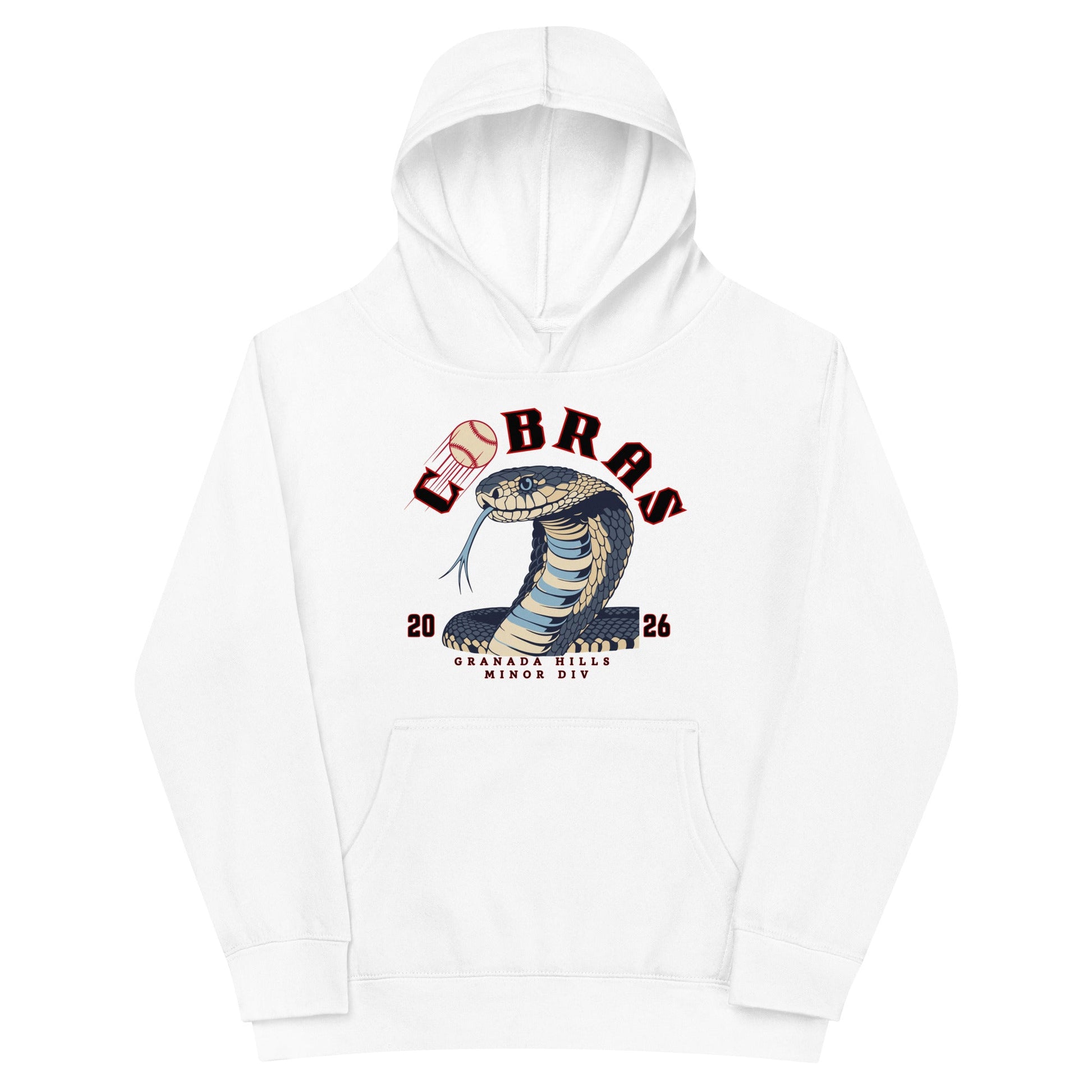 Performance | Youth Hoodie | Cobras '26 | Minor Div Logo