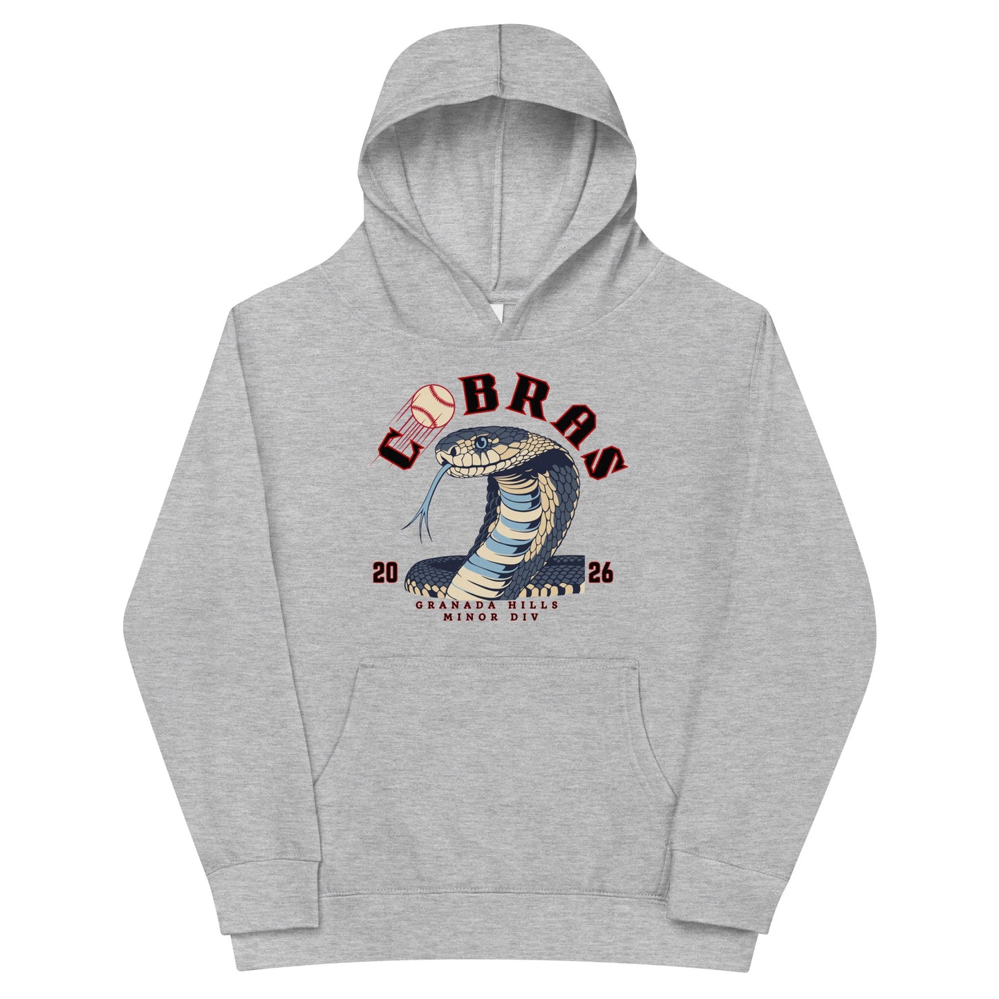 Performance | Youth Hoodie | Cobras '26 | Minor Div Logo