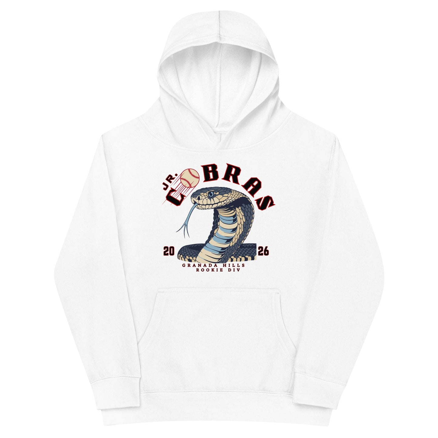 Performance | Youth Hoodie | Cobras '26 | Rookie Div Logo