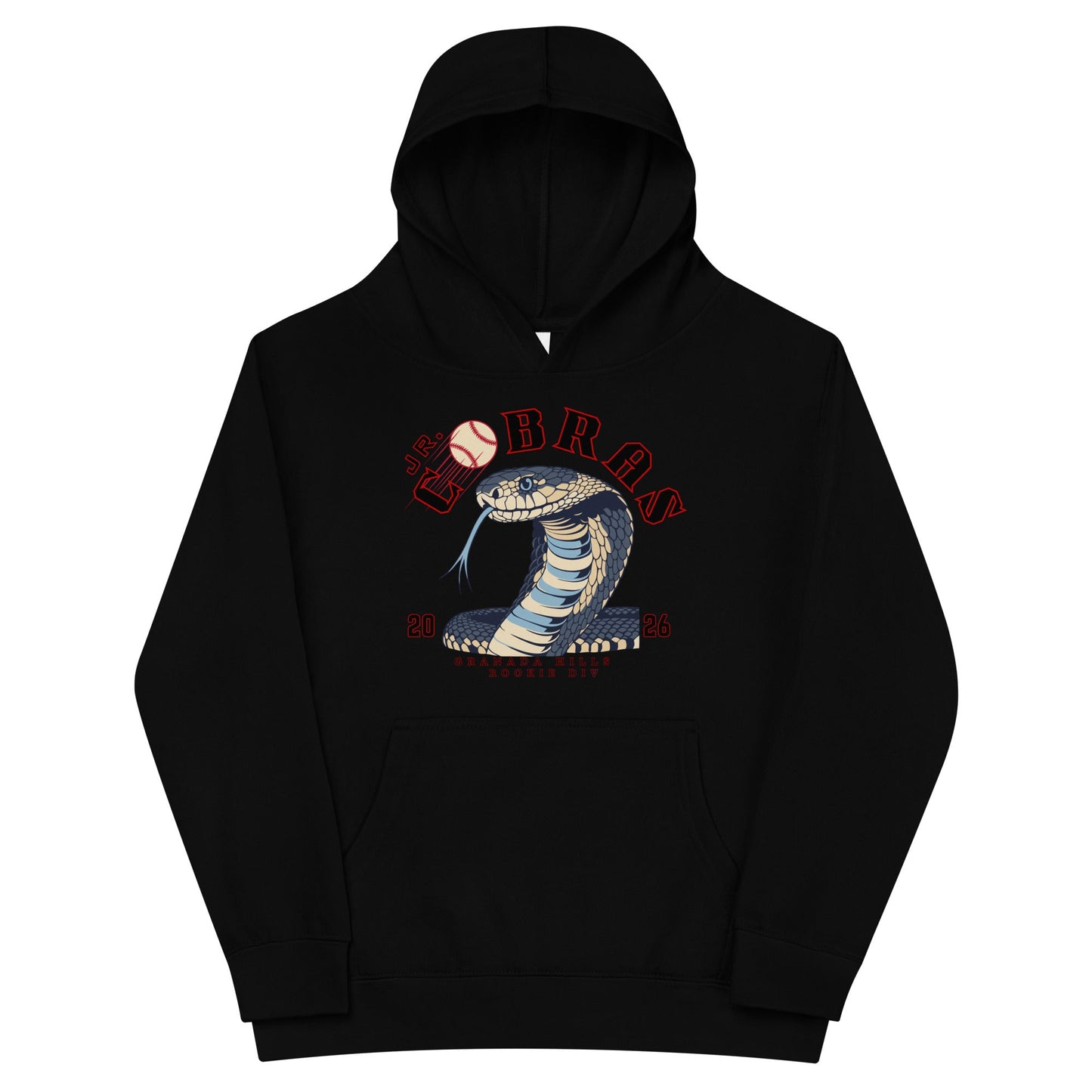 Performance | Youth Hoodie | Cobras '26 | Rookie Div Logo