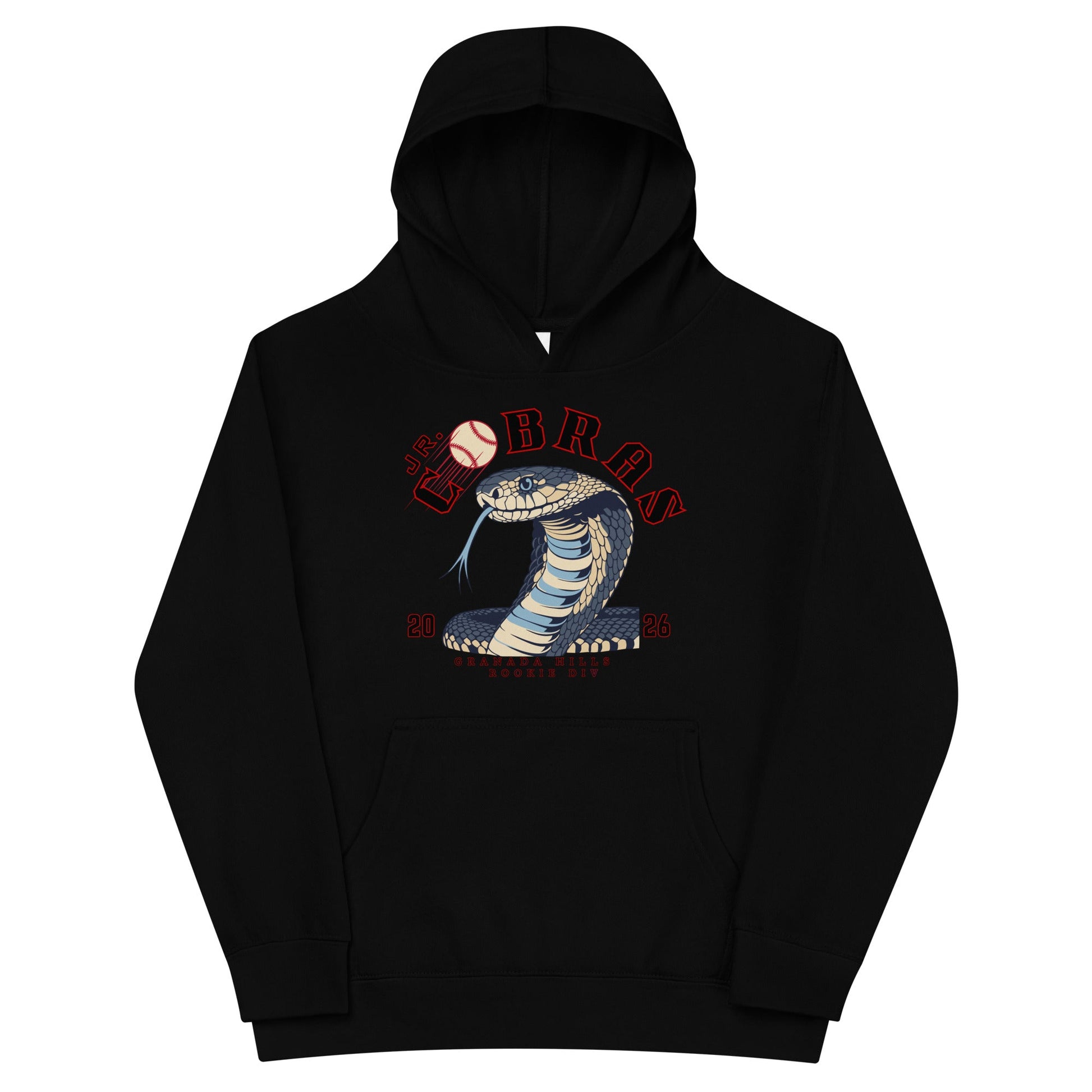 Performance | Youth Hoodie | Cobras '26 | Rookie Div Logo