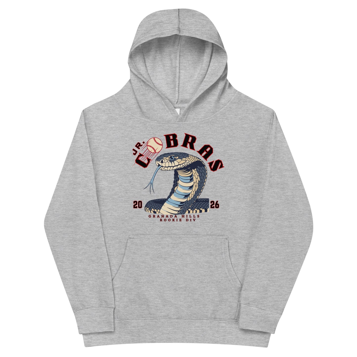 Performance | Youth Hoodie | Cobras '26 | Rookie Div Logo