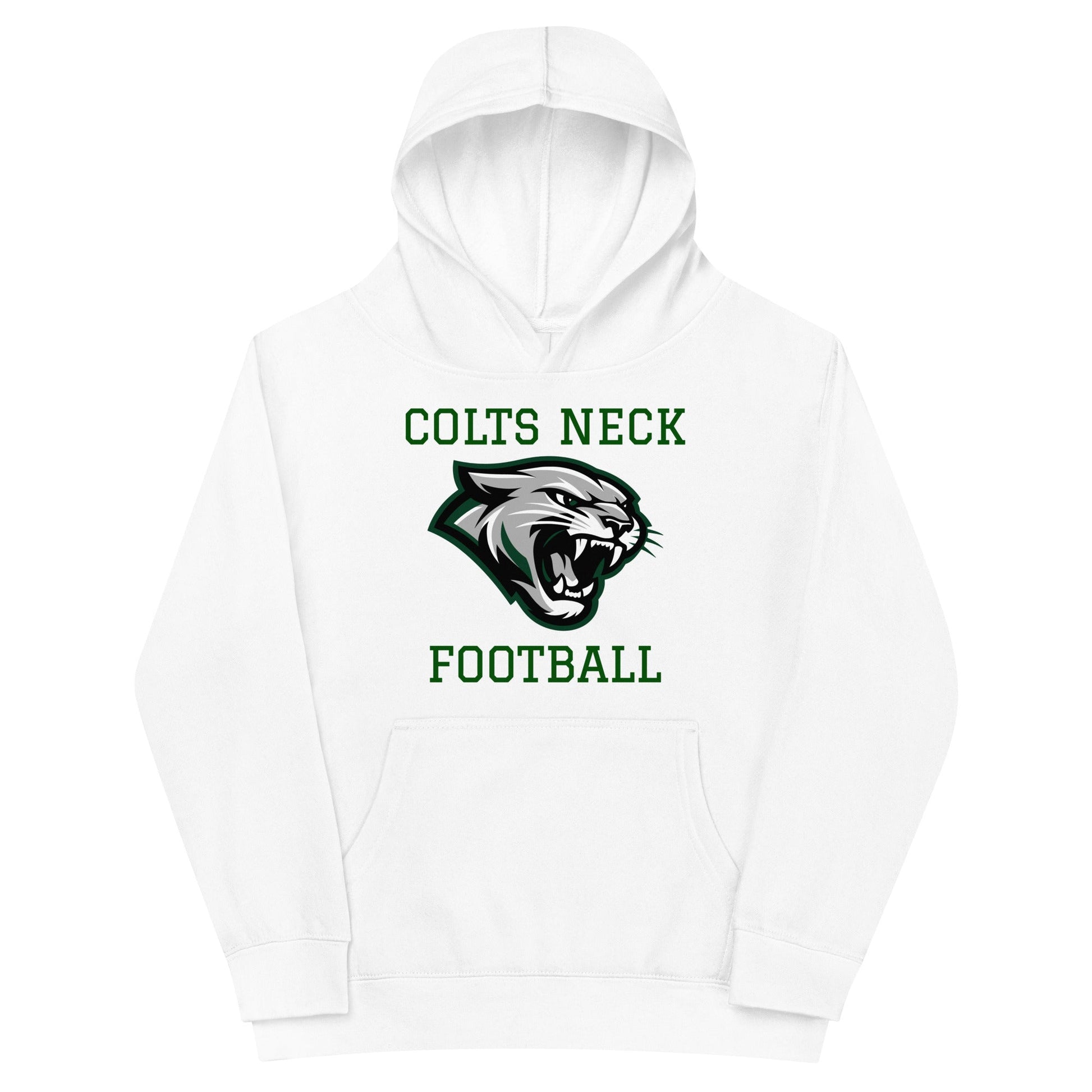 Performance | Youth Hoodie | Colts Neck Cougars | Youth Tackle Football (AYF) | Green Predator Logo