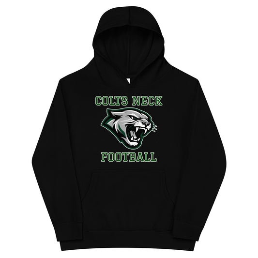 Performance | Youth Hoodie | Colts Neck Cougars | Youth Tackle Football (AYF) | Green Predator Logo