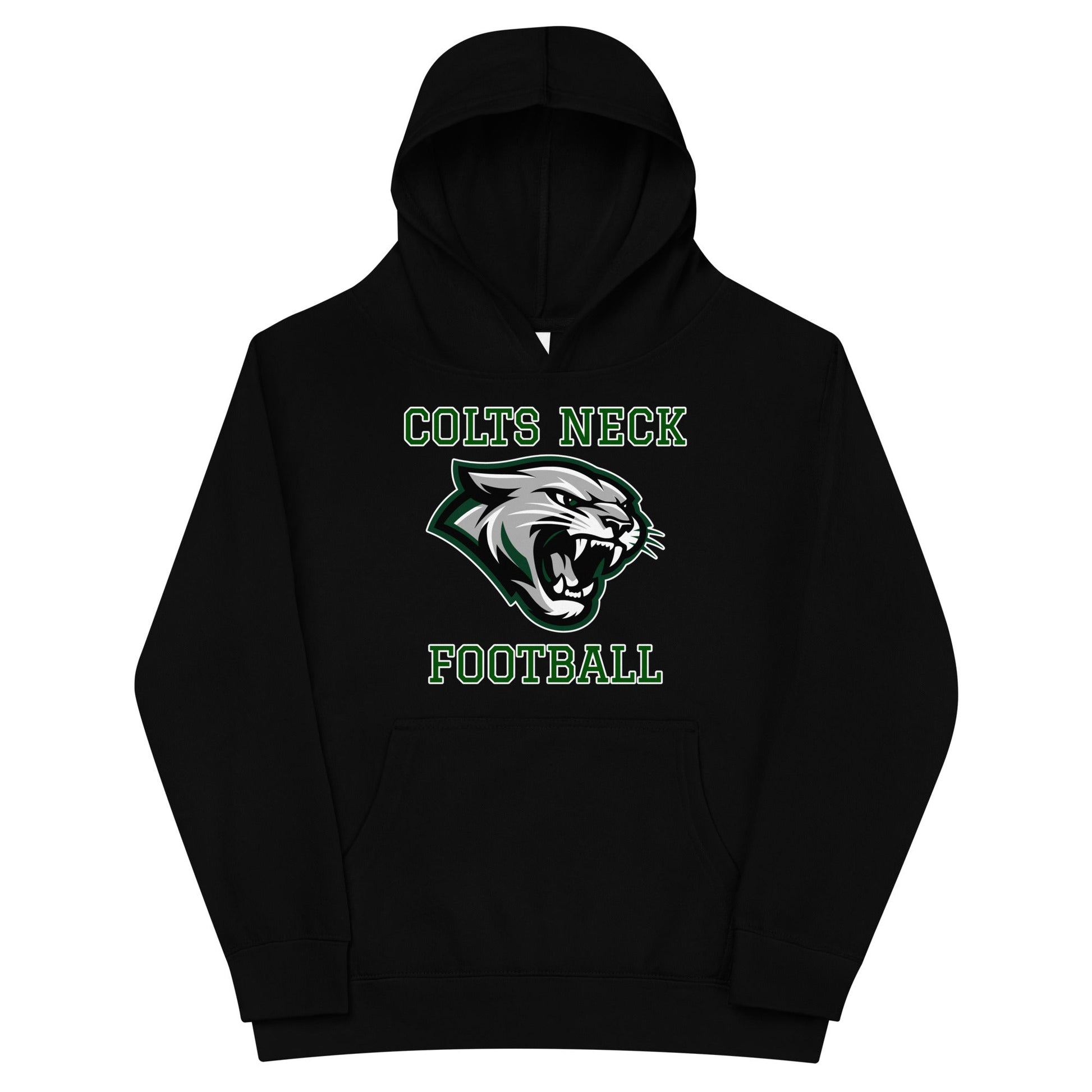 Performance | Youth Hoodie | Colts Neck Cougars | Youth Tackle Football (AYF) | Green Predator Logo