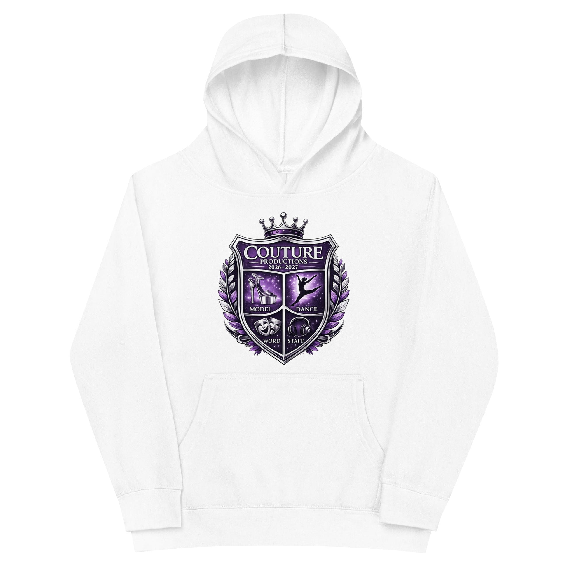 Performance | Youth Hoodie | Couture Productions | Couture Shield Logo
