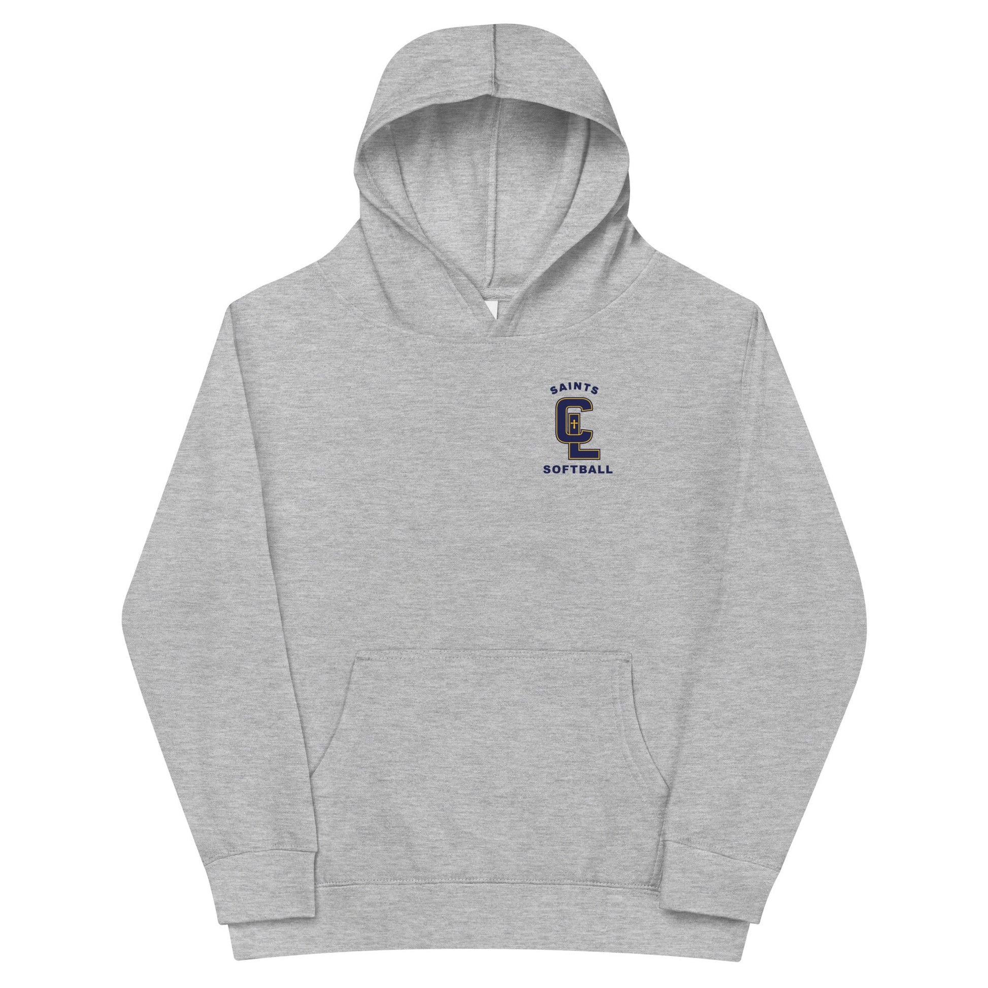 Performance | Youth Hoodie | Crean Lutheran Softball | Navy CL Softball Logo