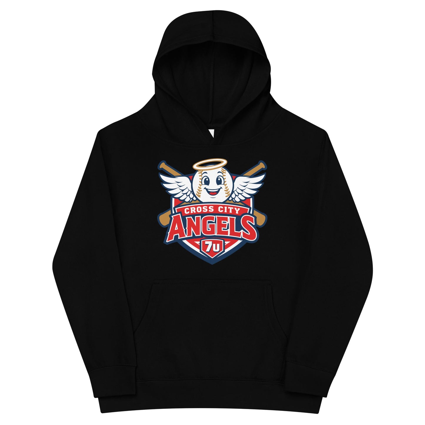 Performance | Youth Hoodie | Cross City Angels | Shield Logo