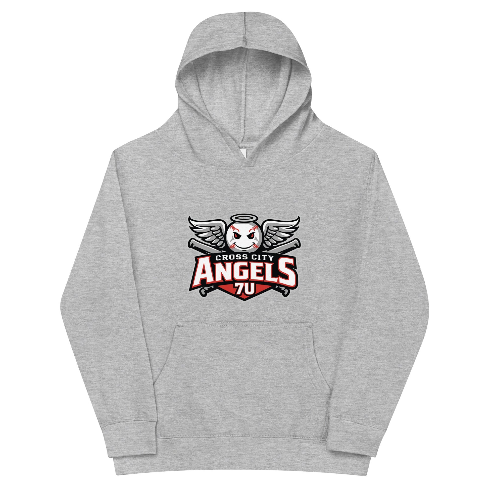 Performance | Youth Hoodie | Cross City Angels | Winged Guardian Logo