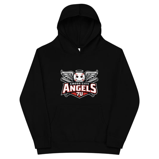 Performance | Youth Hoodie | Cross City Angels | Winged Guardian Logo