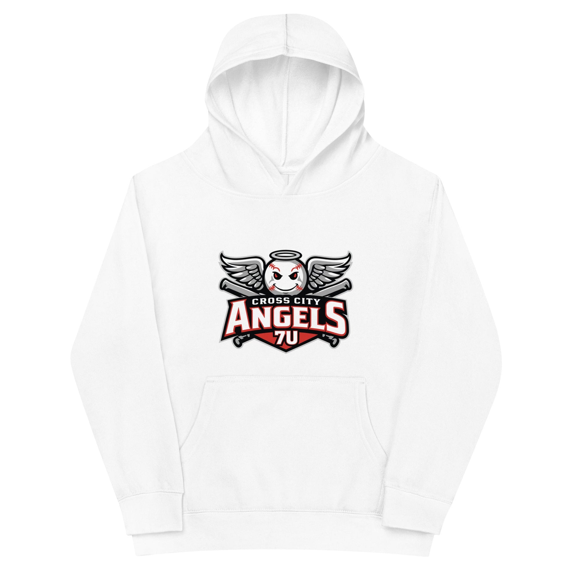 Performance | Youth Hoodie | Cross City Angels | Winged Guardian Logo