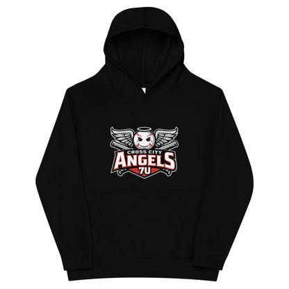 Performance | Youth Hoodie | Cross City Angels | Winged Guardian Logo