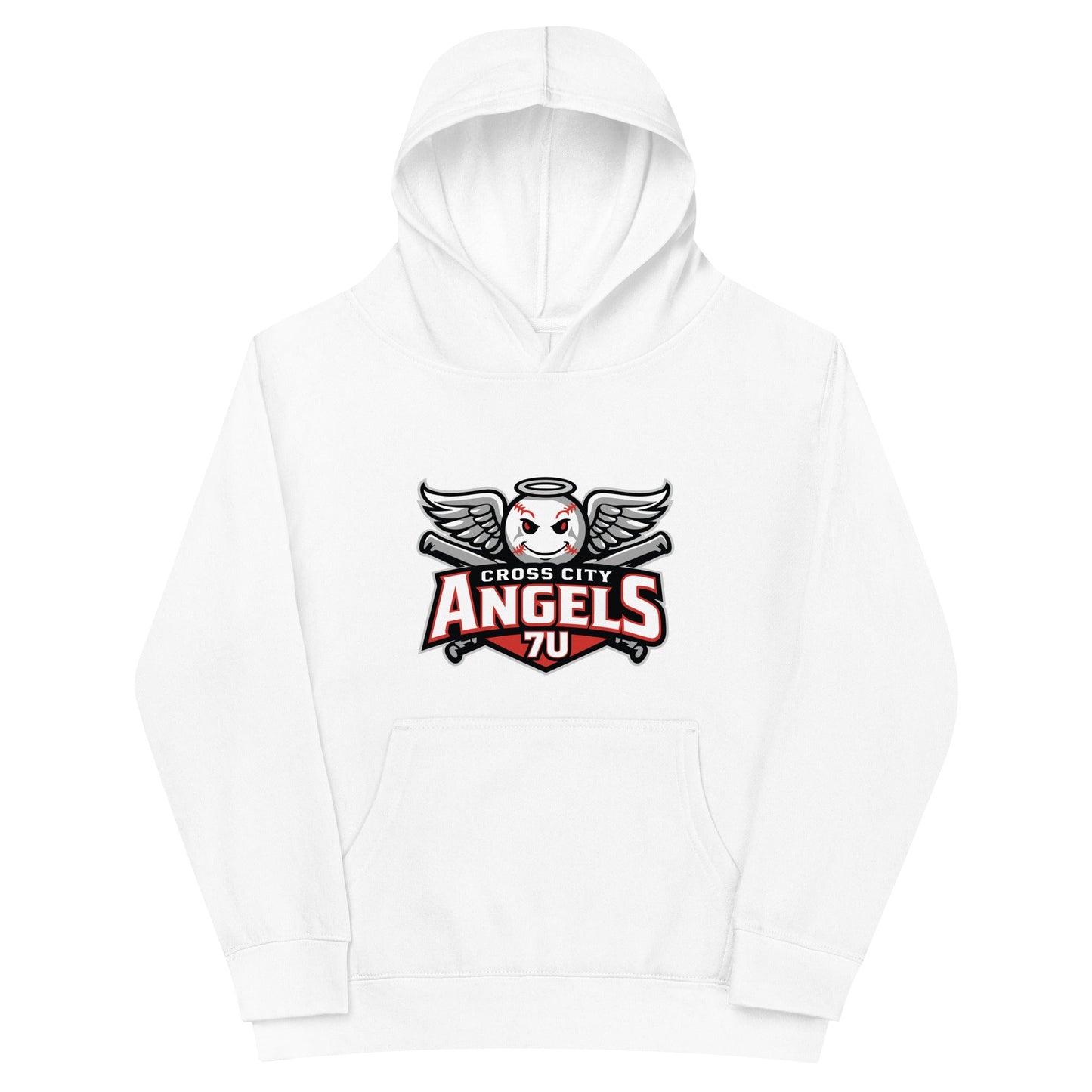 Performance | Youth Hoodie | Cross City Angels | Winged Guardian Logo