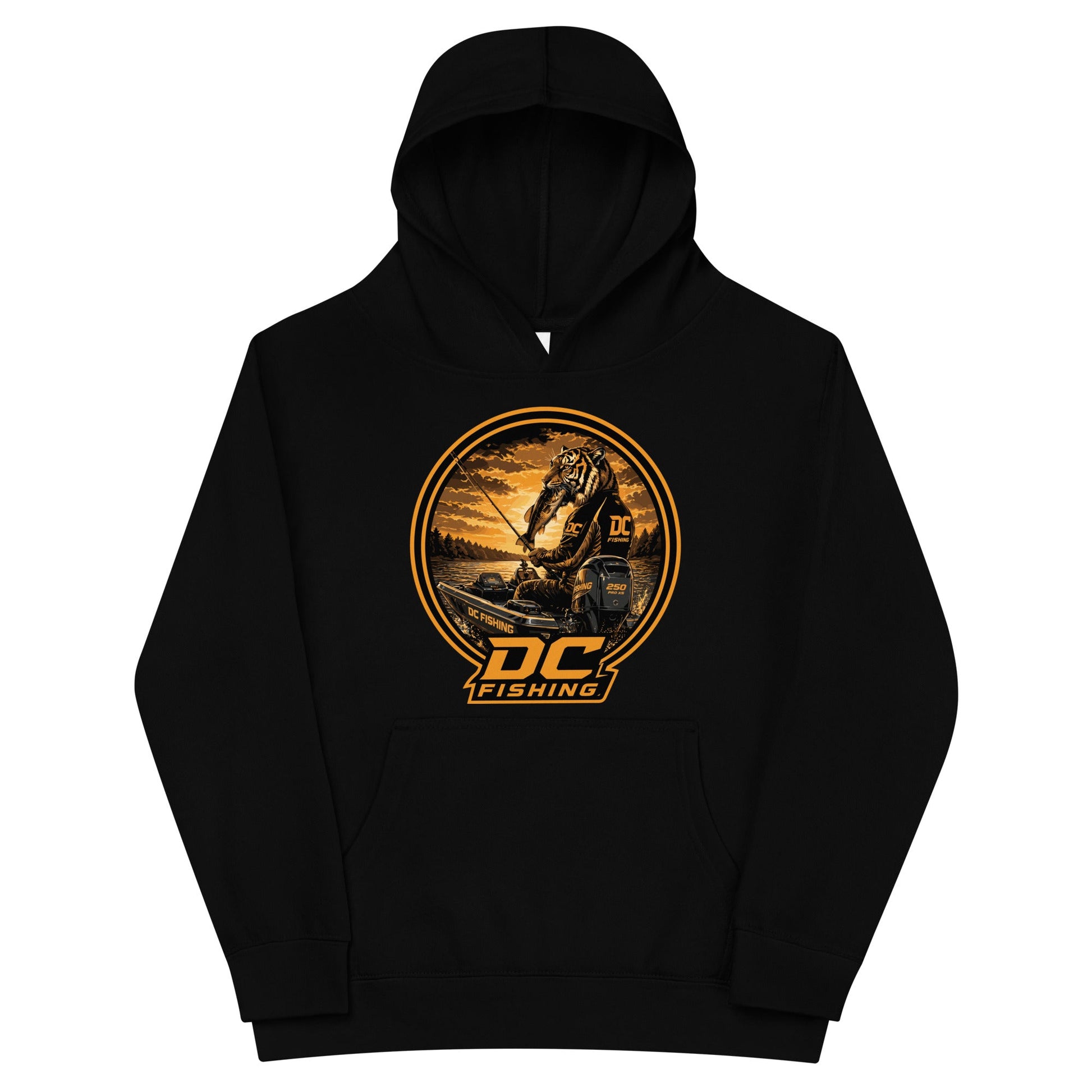 Performance | Youth Hoodie | DeKalb Fishing Team | Badge Logo