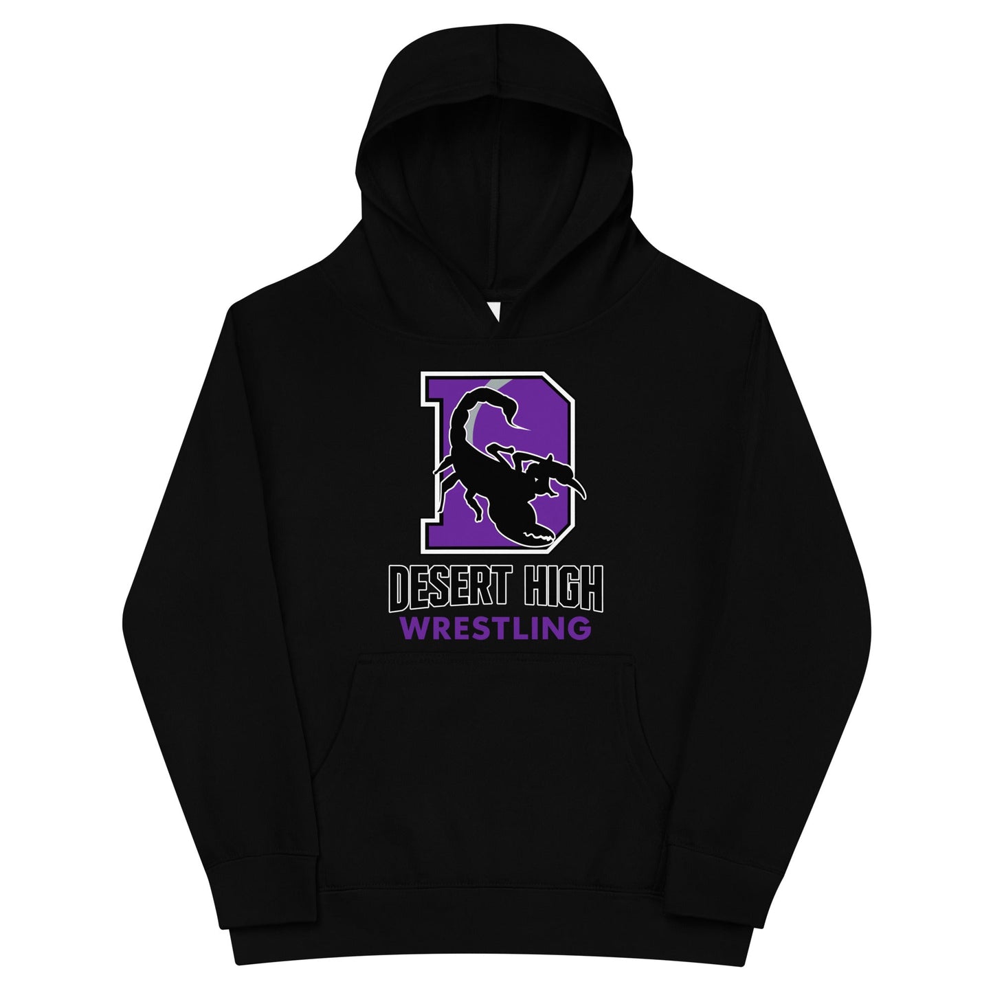 Performance | Youth Hoodie | Desert High Scorpions | Crest Logo