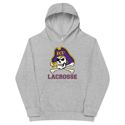 Performance | Youth Hoodie | ECU Club Womens Lacrosse | Ironclad Corsairs Logo