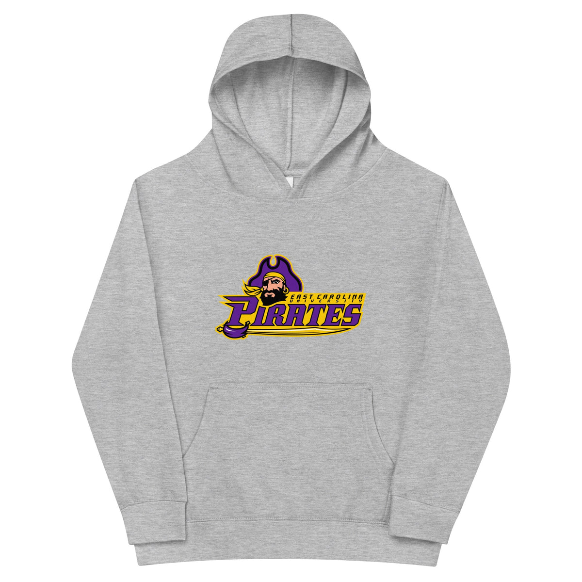 Performance | Youth Hoodie | ECU Club Womens Lacrosse | Pirate Emblem Logo