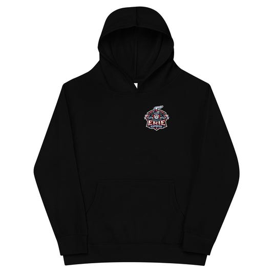 Performance | Youth Hoodie | Erie Express Football | Badge Logo