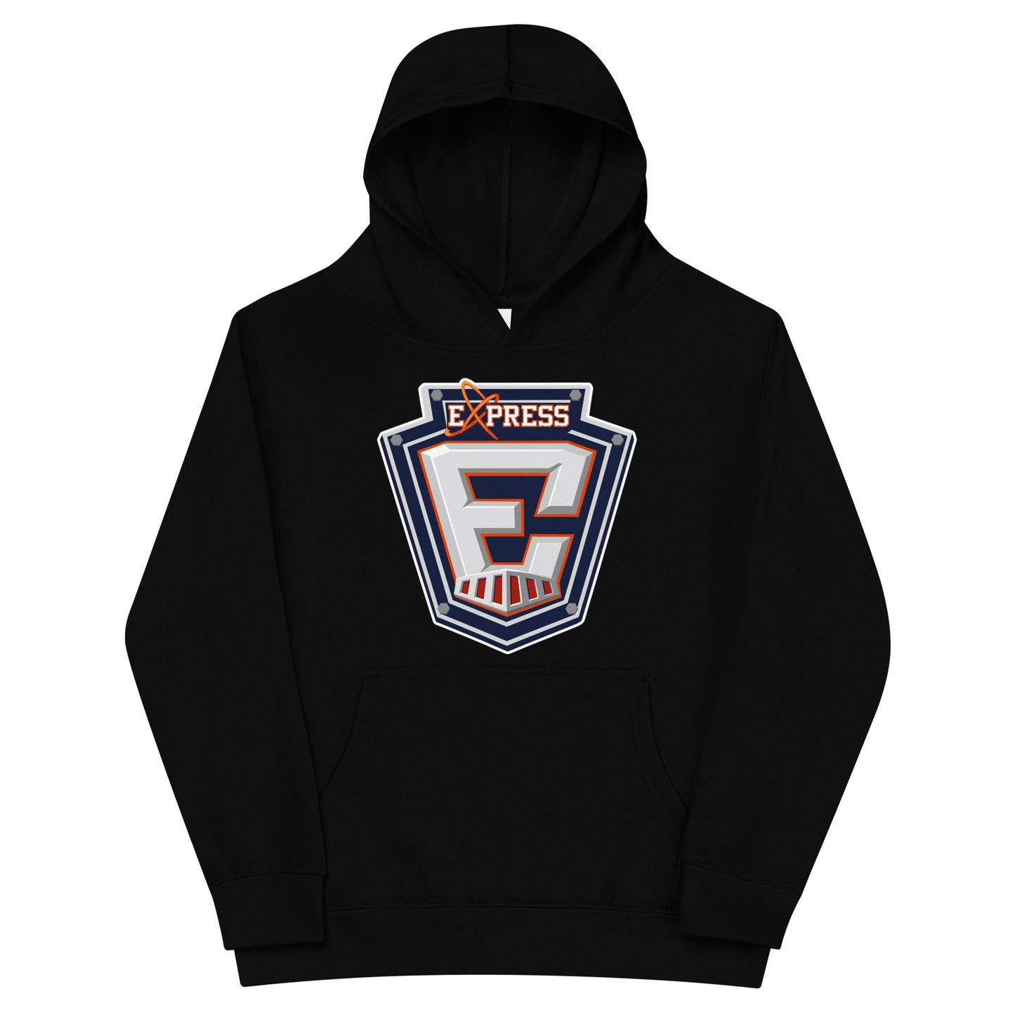 Performance | Youth Hoodie | Erie Express Football | E Badge Logo