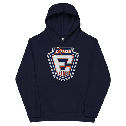 Performance | Youth Hoodie | Erie Express Football | E Badge Logo