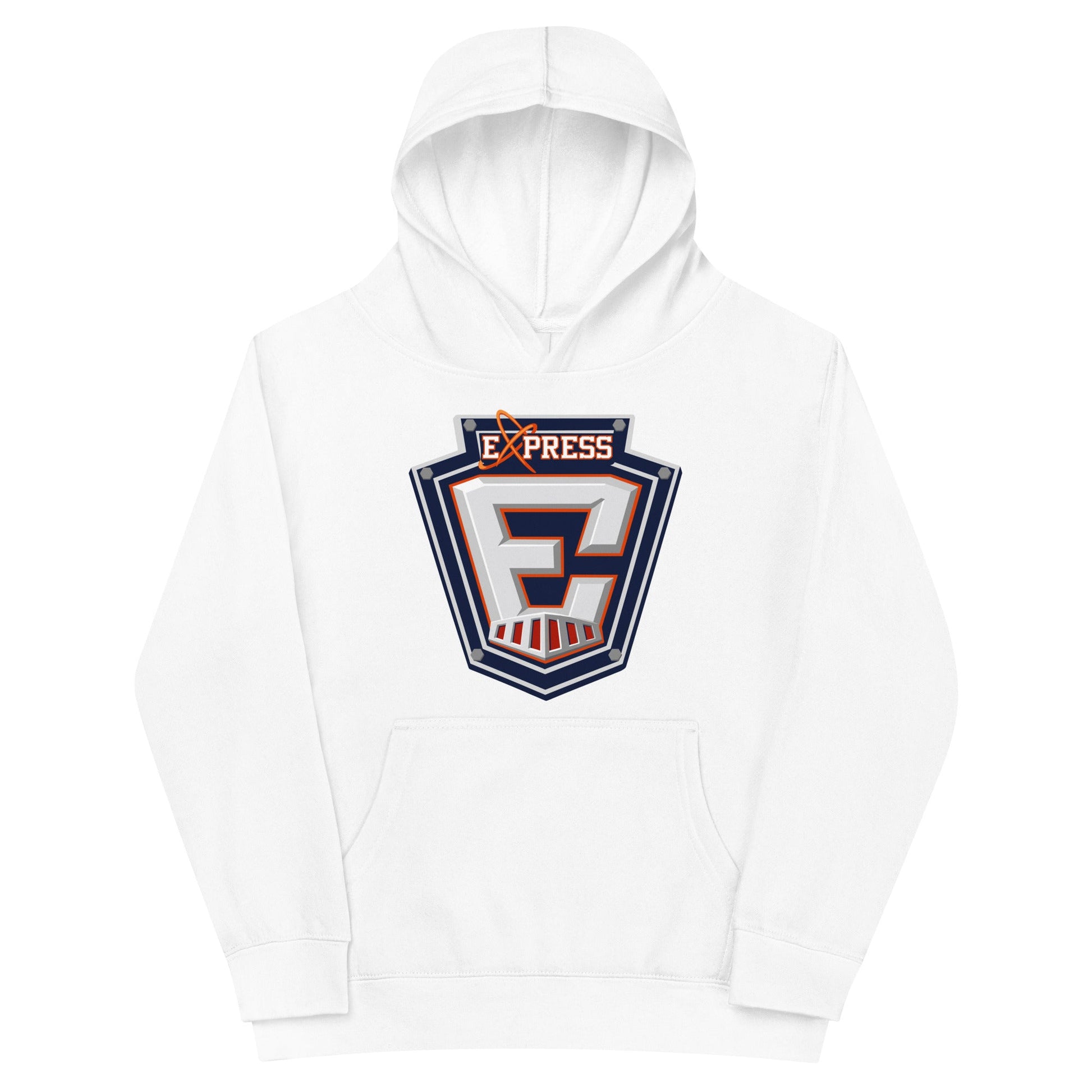 Performance | Youth Hoodie | Erie Express Football | E Badge Logo