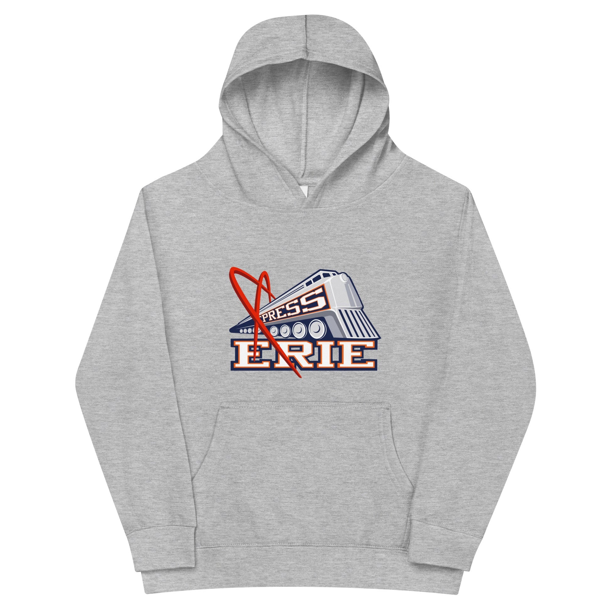 Performance | Youth Hoodie | Erie Express Football | Locomotive Logo