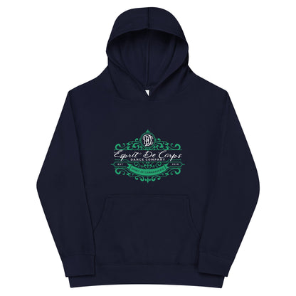 Performance | Youth Hoodie | Esprit de Corps Dance Co., LLC | Crest Logo