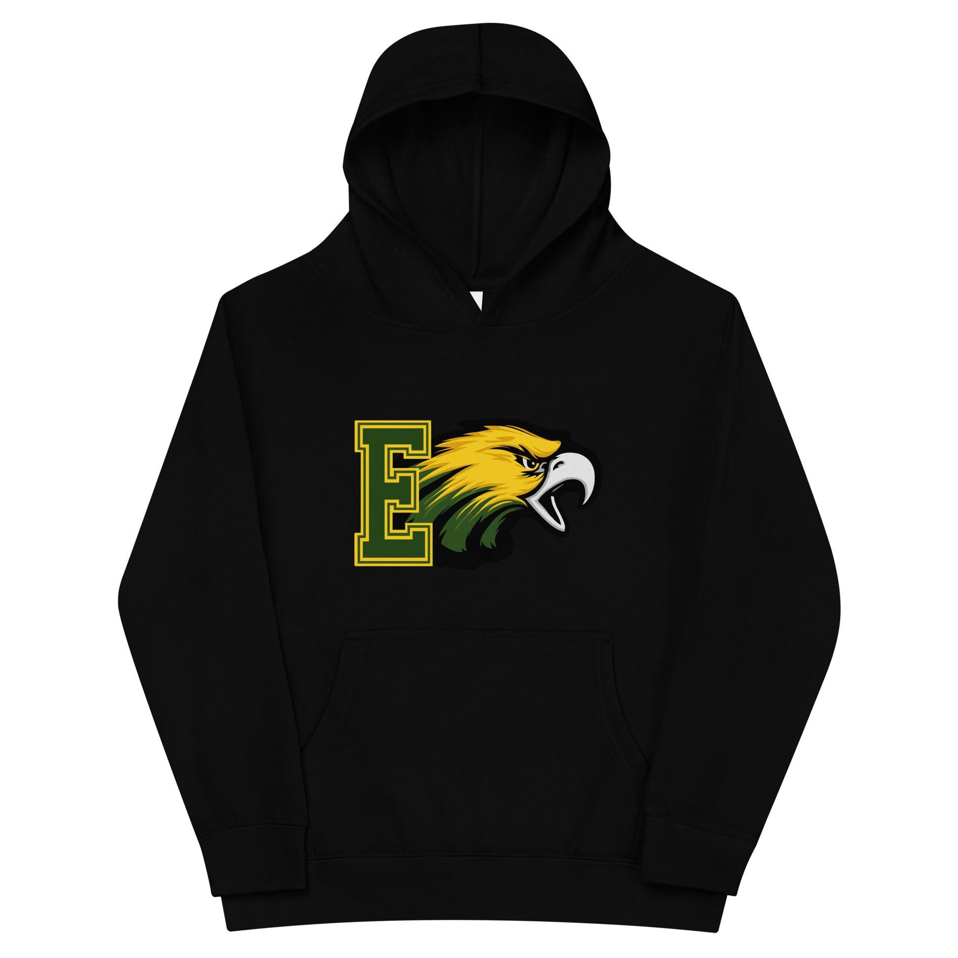 Performance | Youth Hoodie | Evergreen Junior High | Mascot Logo