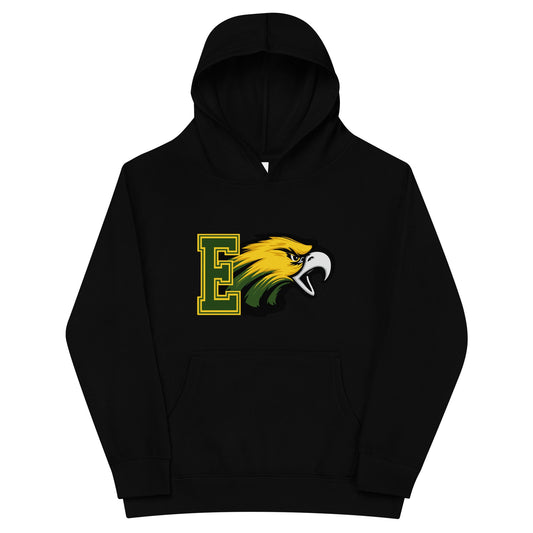 Performance | Youth Hoodie | Evergreen Junior High | Mascot Logo