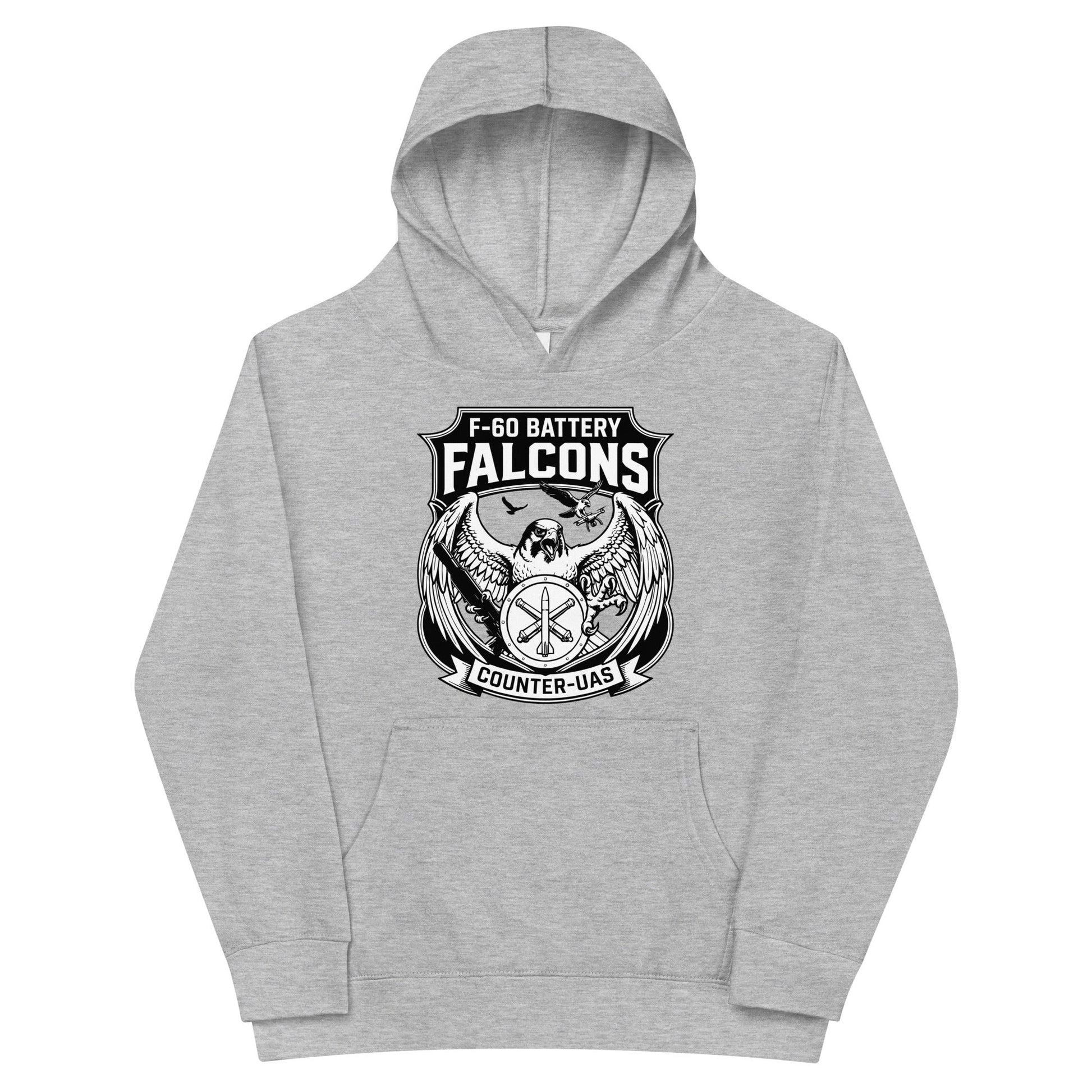 Performance | Youth Hoodie | F - 60th ADA | Falcon Shield Logo