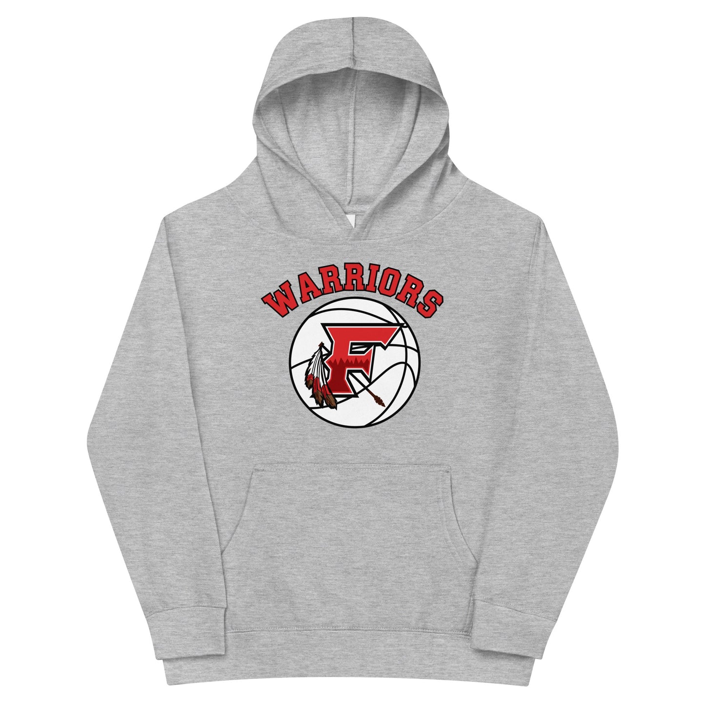 Performance | Youth Hoodie | Fallbrook Basketball | Warriors Logo