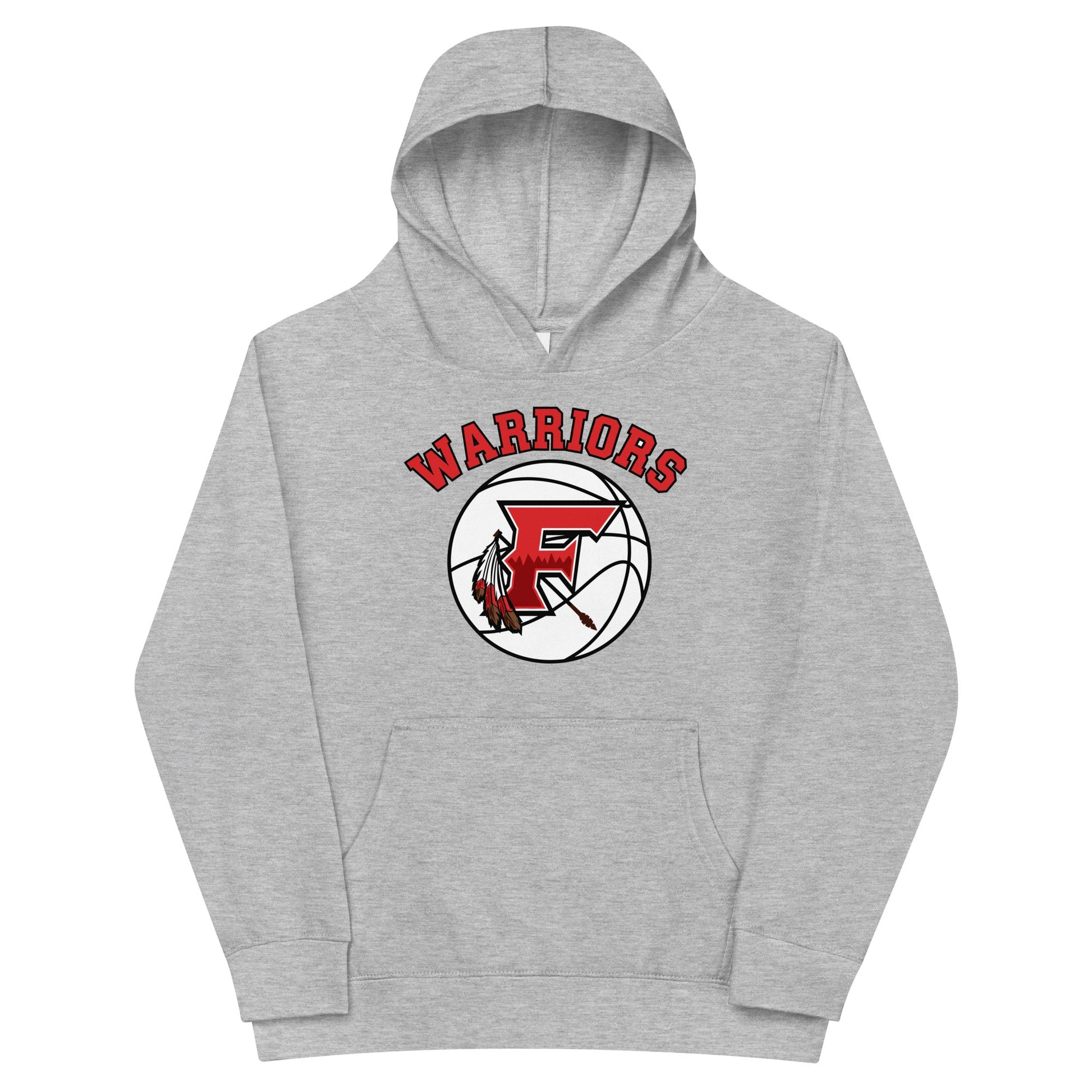 Performance | Youth Hoodie | Fallbrook Basketball | Warriors Logo