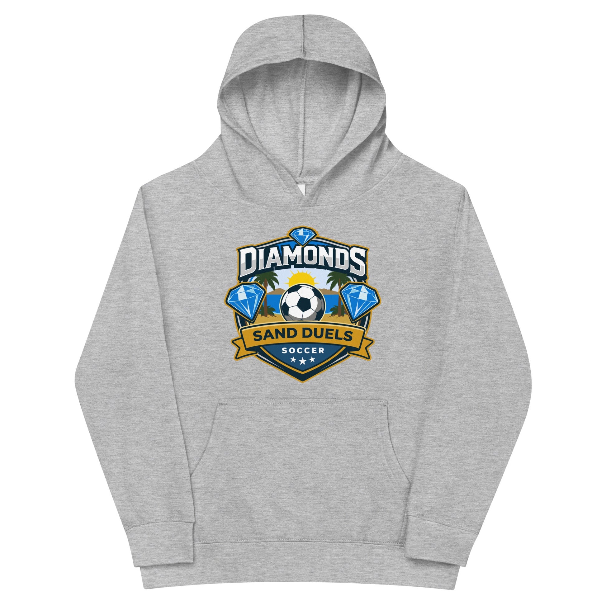 Performance | Youth Hoodie | FC Charles: Diamonds | Crest Logo