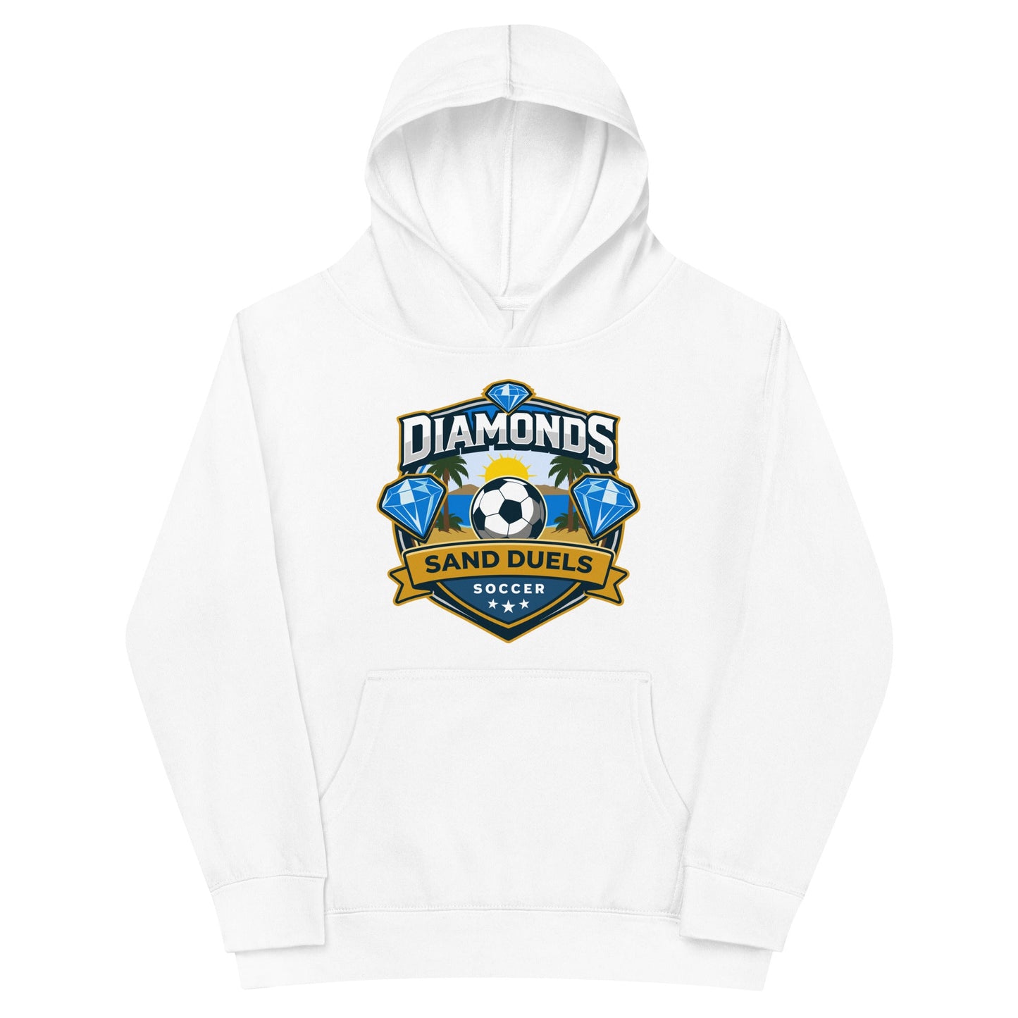 Performance | Youth Hoodie | FC Charles: Diamonds | Crest Logo