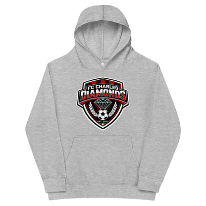 Performance | Youth Hoodie | FC Charles: Diamonds | Emblem Logo