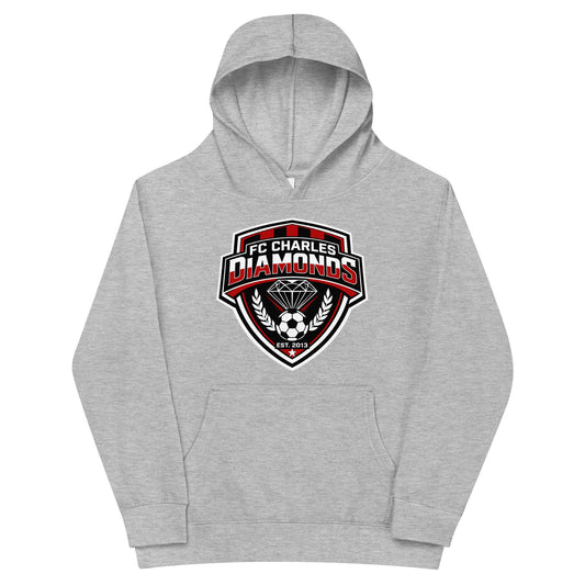 Performance | Youth Hoodie | FC Charles: Diamonds | Emblem Logo