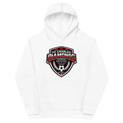 Performance | Youth Hoodie | FC Charles: Diamonds | Emblem Logo