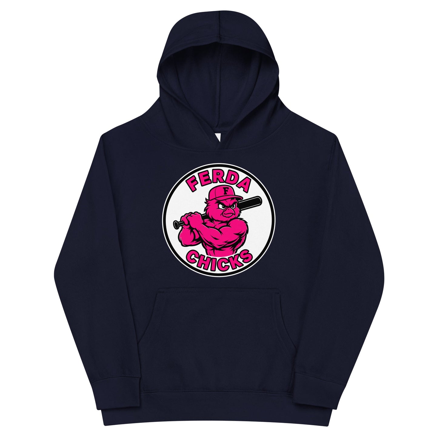 Performance | Youth Hoodie | FerDa Chicks | Badge Logo