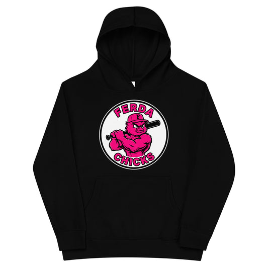 Performance | Youth Hoodie | FerDa Chicks | Badge Logo