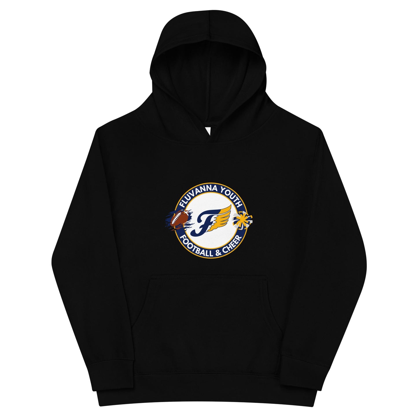Performance | Youth Hoodie | Fluvanna Youth Football and Cheer | Badge Logo